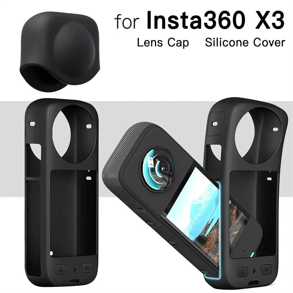Insta360 X3 Silicone Case | Lens Protector & Body Cover
