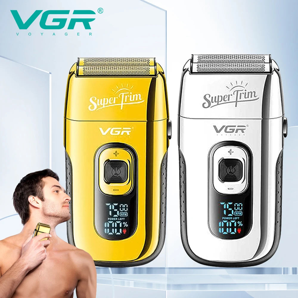 VGR 332 Electric Razor Electric Shaver Rechargeable Shaving Machine for Men Shaver Beard Razor Beard Trimmer Hair Trimmer Peaceful Pleasures Health and Wellness
