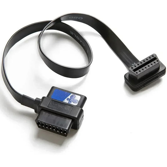 OBD2 16 Pin Splitter Extension 1x Male and 2X Female Extension Cable Adapter 60cm Code Readers Scan Tools OBD Adapter Cable Peaceful Pleasures Health and Wellness Default Title