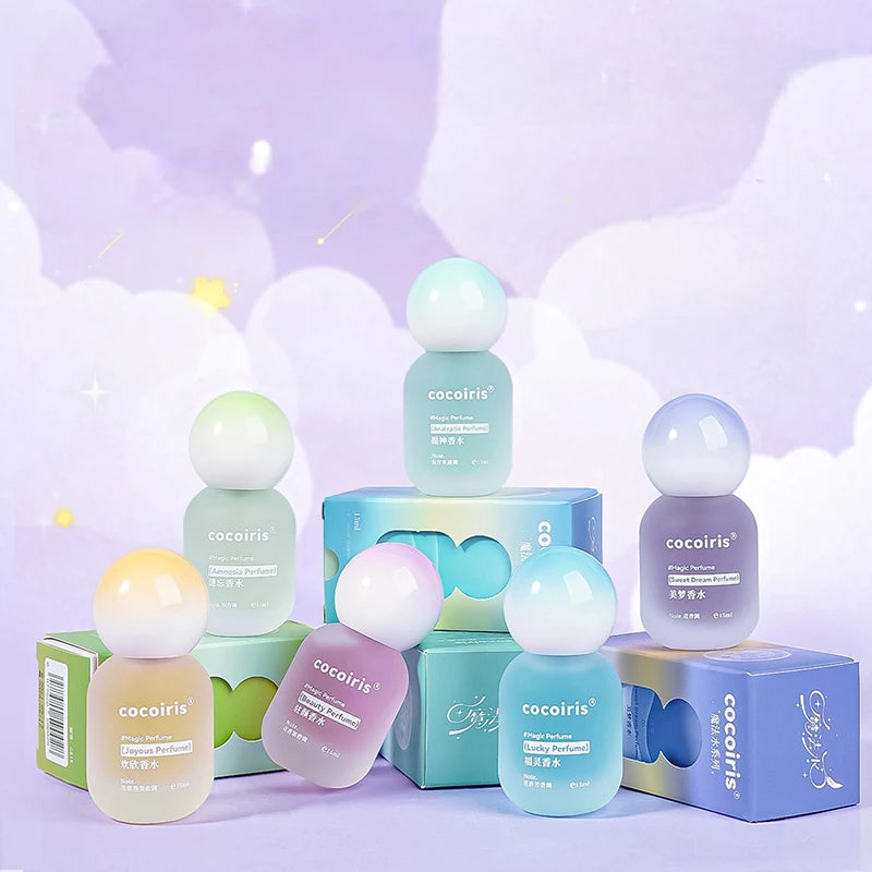 Fruity Floral Magic Perfume 15ml For Women Long Lasting Fresh Light Scent Elegant Fragrance Portable Woody Eau De Toilette Peaceful Pleasures Health and Wellness