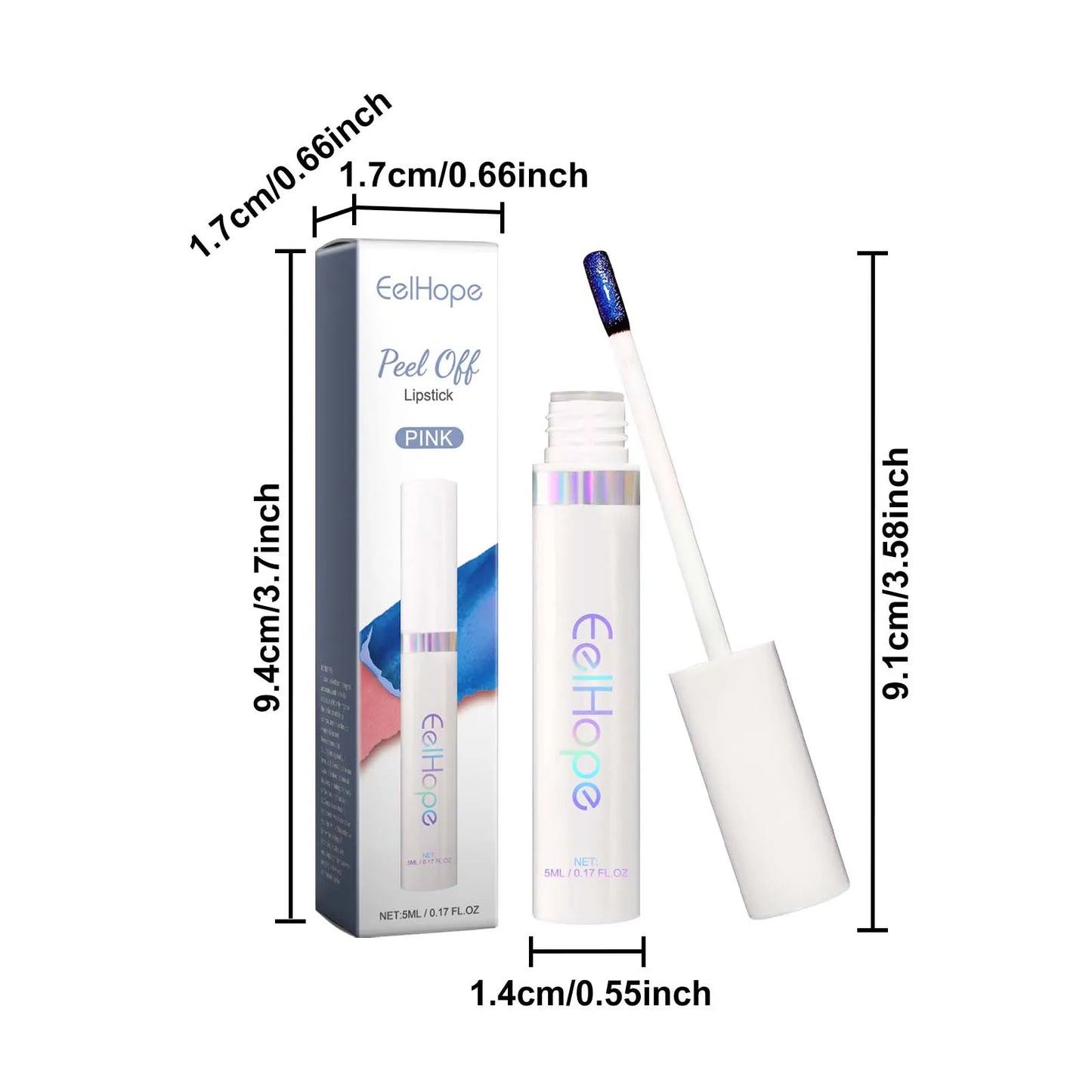 Tearable Matte Lip Tint Glaze – Waterproof Long-Lasting Color