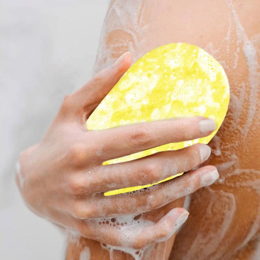 Reusable Exfoliating Bath Sponge – Soft Body Scrub & Cleanse Exfoliating Bath Sponge Oasis Select