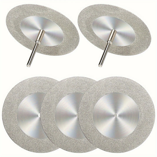 5-Piece Ultra-thin Diamond Coated Cutting Wheel Suitable Tiles Glass Peaceful Pleasures Health and Wellness