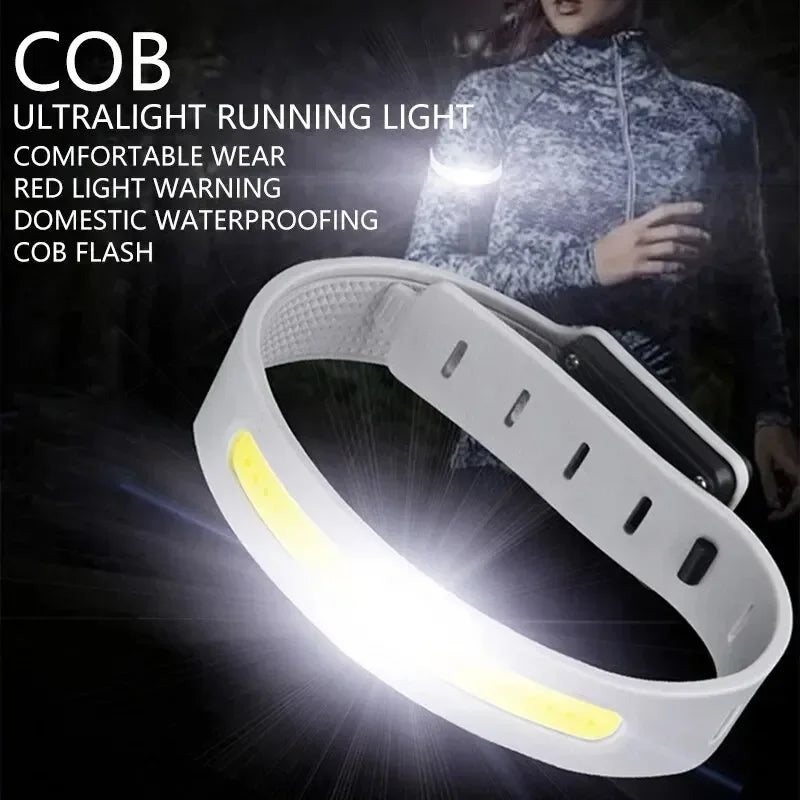 COB LED Armband Running Light 500LM | IPX4 USB-C Rechargeable