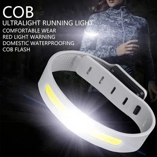 COB LED Armband Running Light 500LM | IPX4 USB-C Rechargeable Running Armband Light Oasis Select