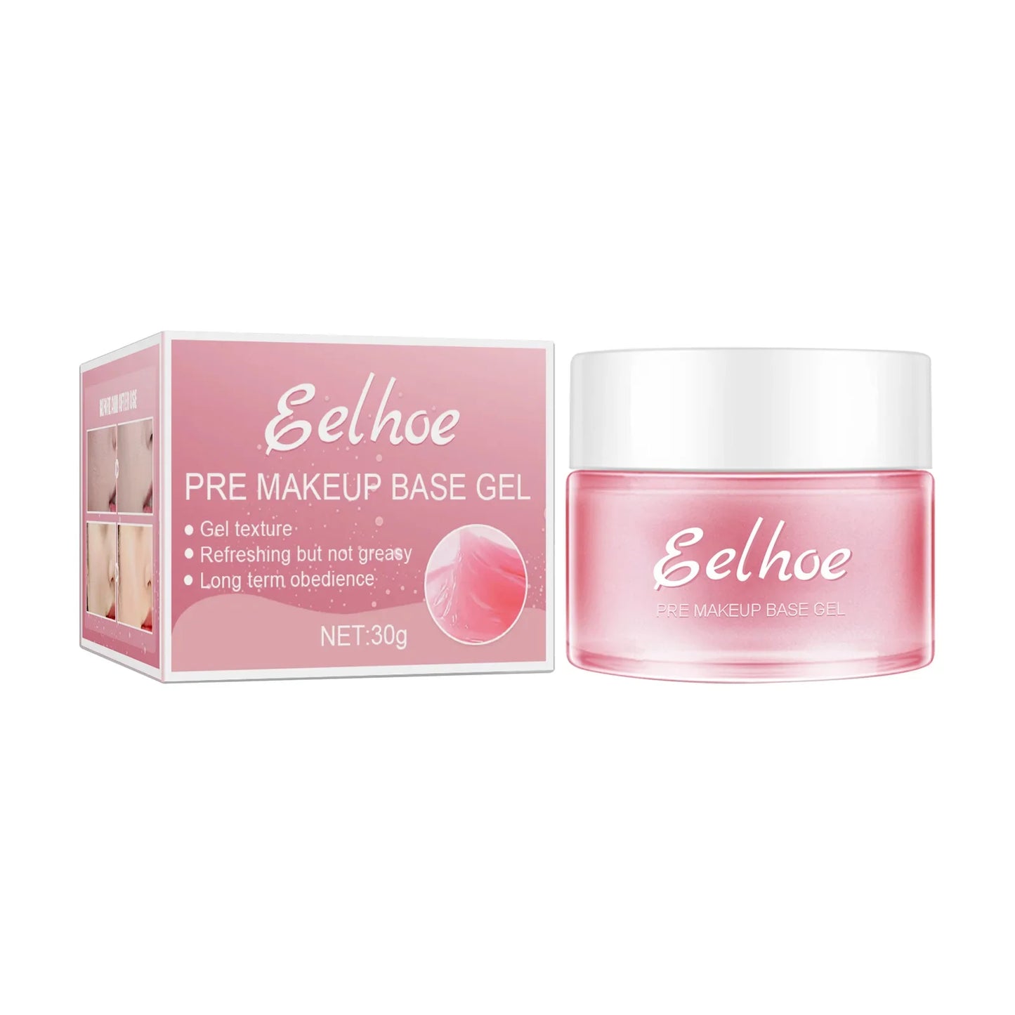 EELHOE Makeup Primer Gel – Pore Minimizing, Oil Control, Hydrating