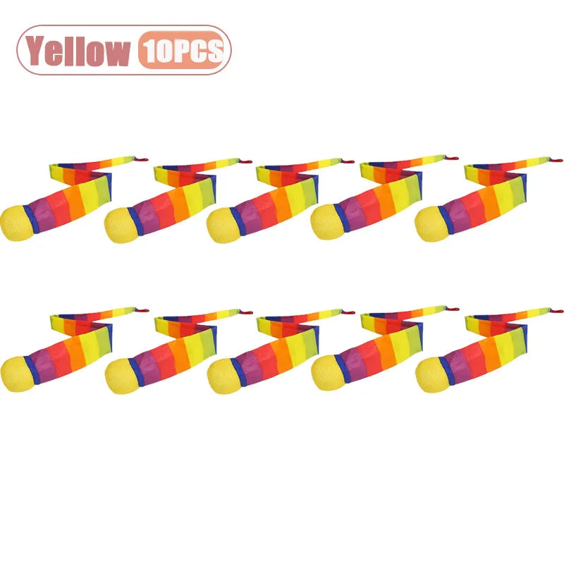 Rainbow Meteor Ball Set 1–20 PCS | Soft Tail Throwing Catching Toy