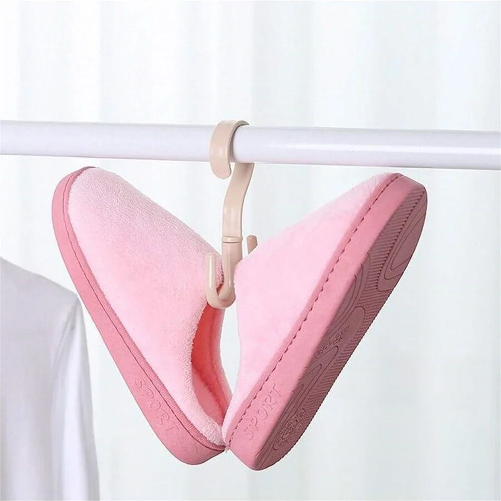 Large Creative Multifunctional Rotatable Four Claw Hooks Coat Hanging Bags Scarf Wardrobe Storage Hangers Doorway Hangers Bags Peaceful Pleasures Health and Wellness