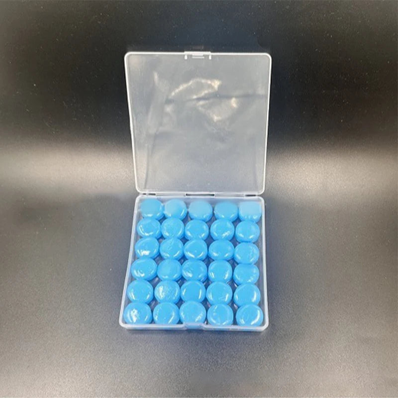 30pcs Silicone Ear Plugs Noise Reduction Sleep Anti Canceling Sound Insulation Earplug Protection Sleeping Reusable Ear Plugs Peaceful Pleasures Health and Wellness