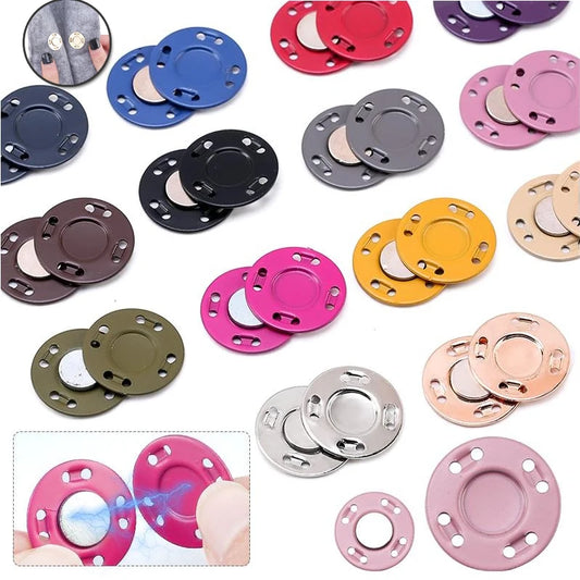 Invisible Magnetic Snap Buttons for Sewing – DIY Clothing Magnetic Snap Buttons Peaceful Pleasures Health and Wellness