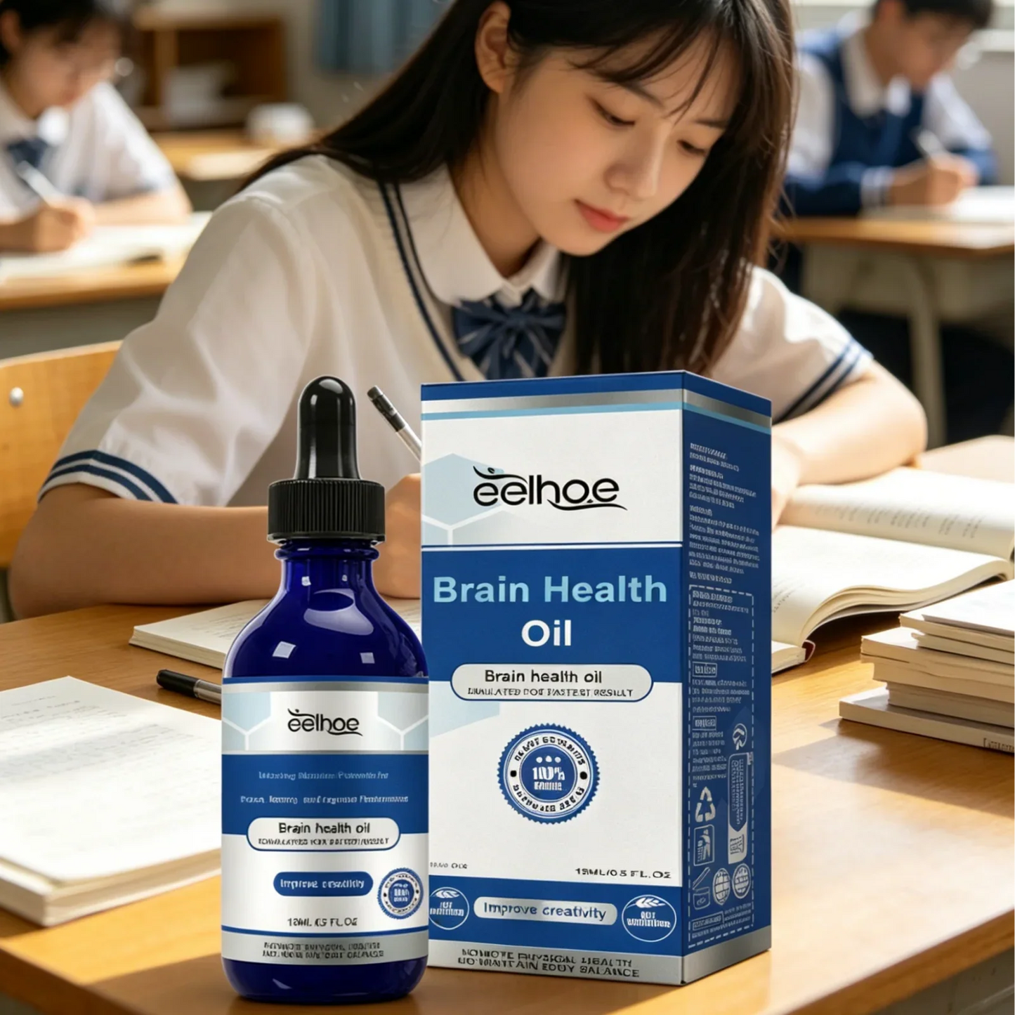 EELHOE Brain Health Oil – Focus & Cognitive Support 15ml