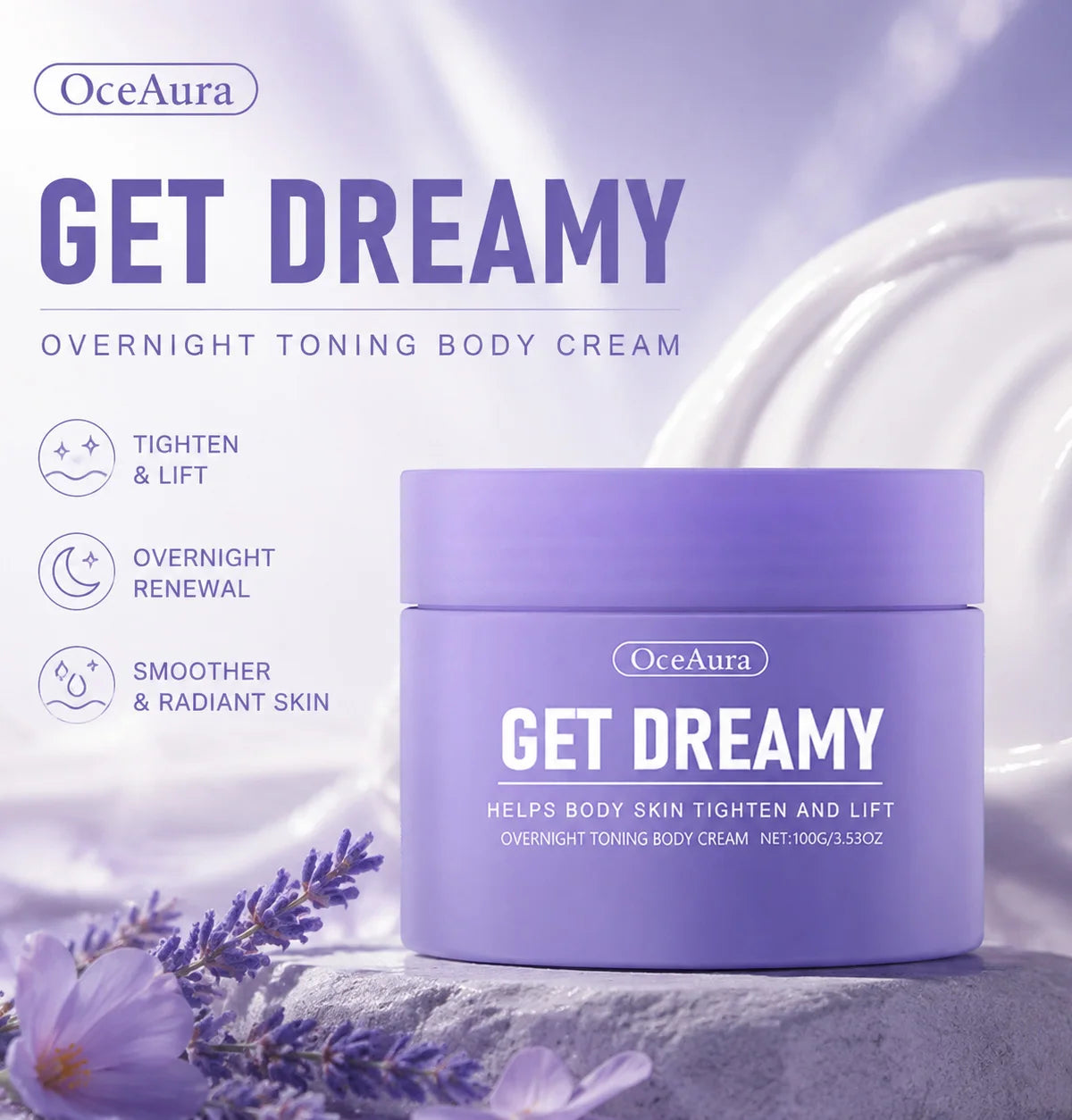 Jaysuing Overnight Firming Body Cream – Toning & Lifting 100g