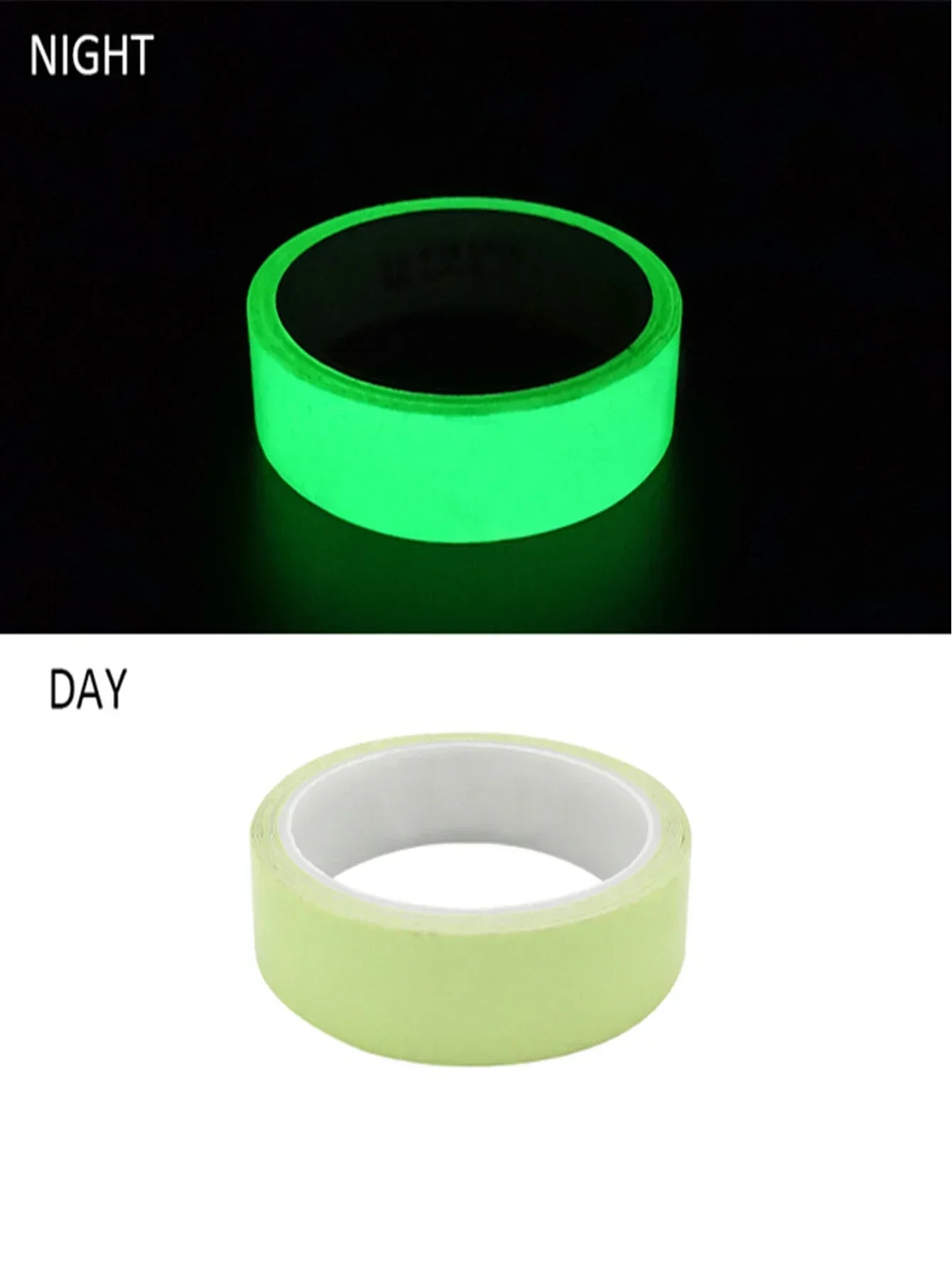 5M Glow in the Dark Self-Adhesive Tape | Waterproof Luminous Strip