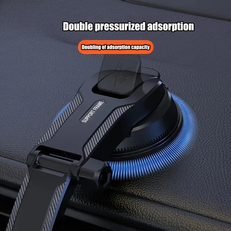 Universal Car Phone Holder – 360° Gravity & Suction Mount