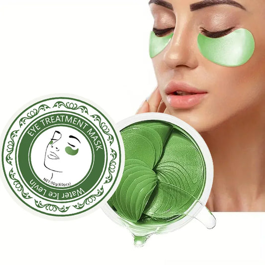 Under Eye Mask Patches – Hydrating & Brightening, 60 Pcs Under Eye Patches Peaceful Pleasures Health and Wellness