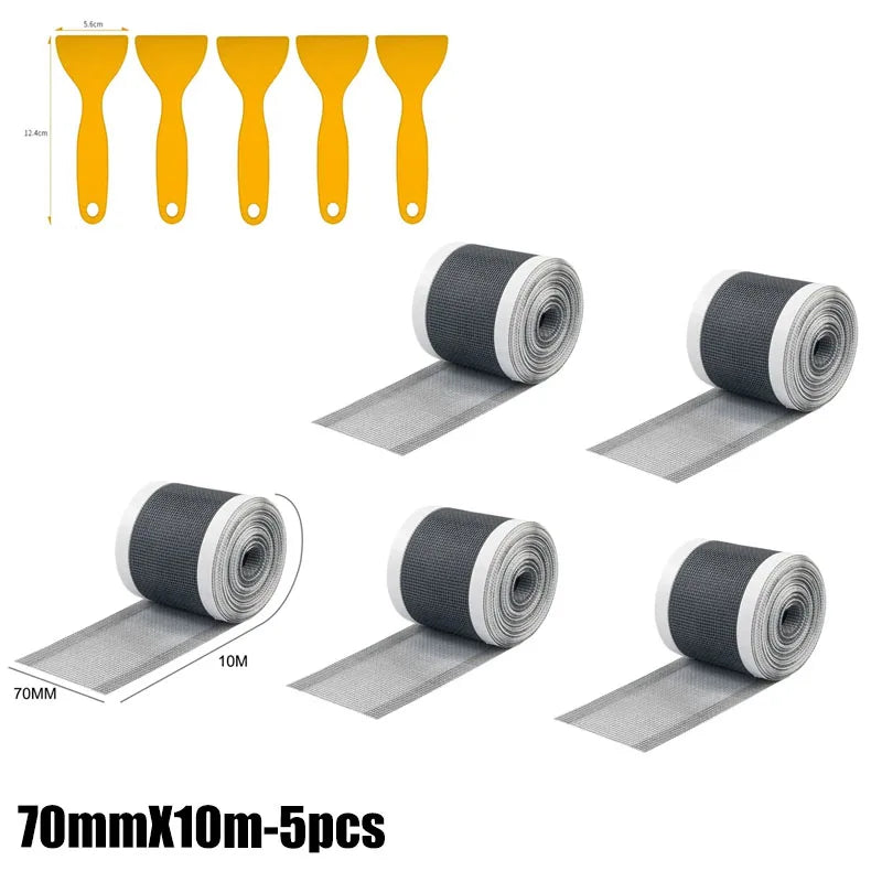 Shower Drain Hair Catcher – Self-Adhesive Filter Roll