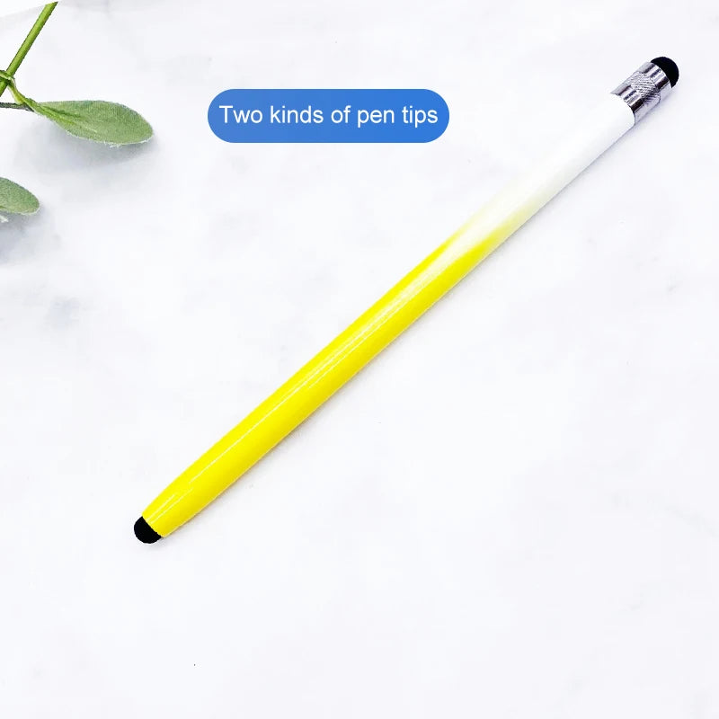 3-in-1 Capacitive Stylus For Touch Screen Stylus Pen For Tablet Touch Pen For Cell Phone Universal Capacitive Pencil For Phone Peaceful Pleasures Health and Wellness Gradually yellow