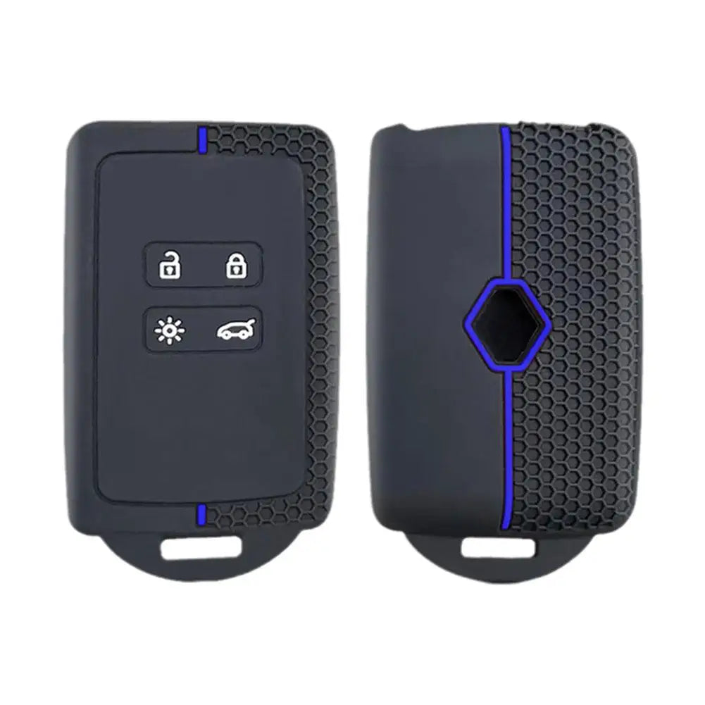 Silicone Car Key Cover for Renault Models Peaceful Pleasures Health and Wellness B
