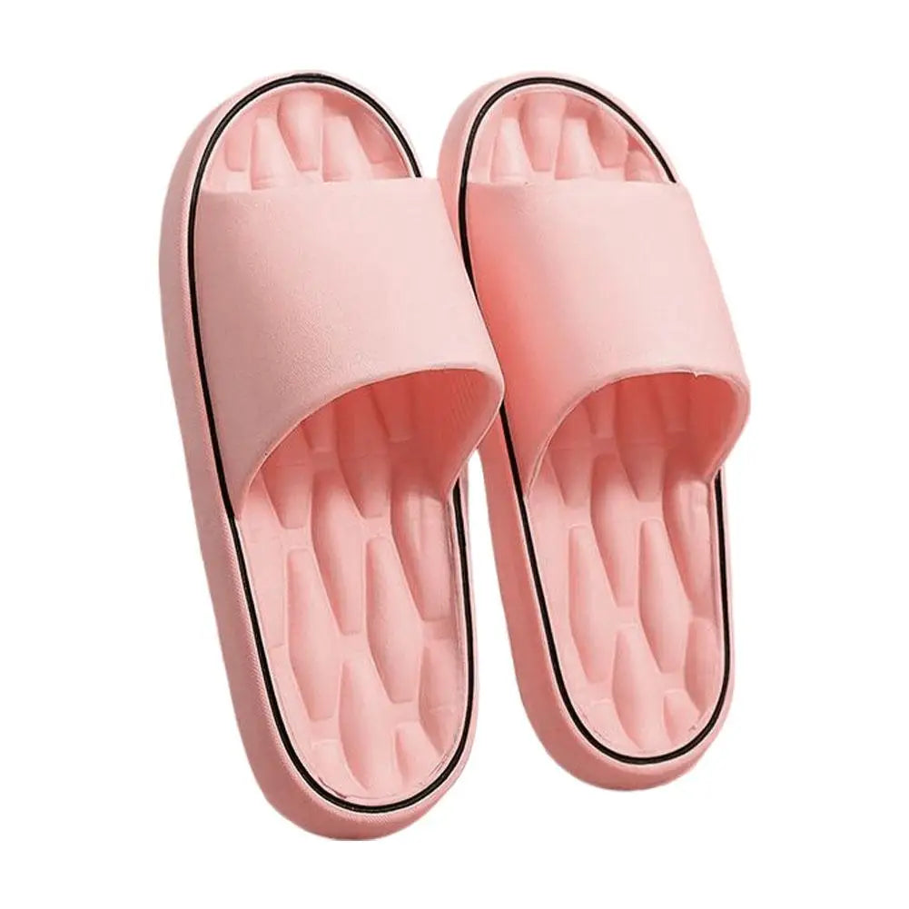 EVA Indoor Slippers Colorful Slides for Comfort Peaceful Pleasures Health and Wellness 42-43 pink