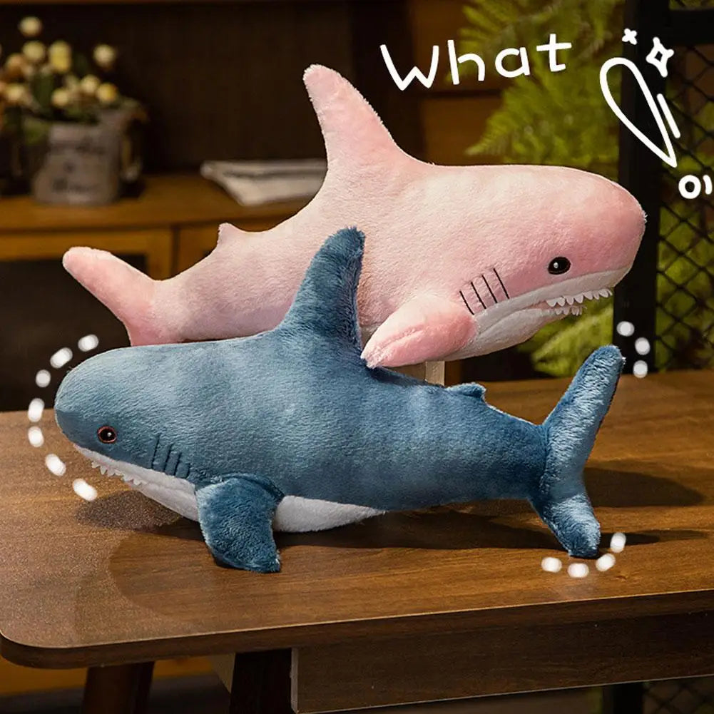 Soft Plush Shark Stuffed Animal Pillow Cushion | Fun Gift