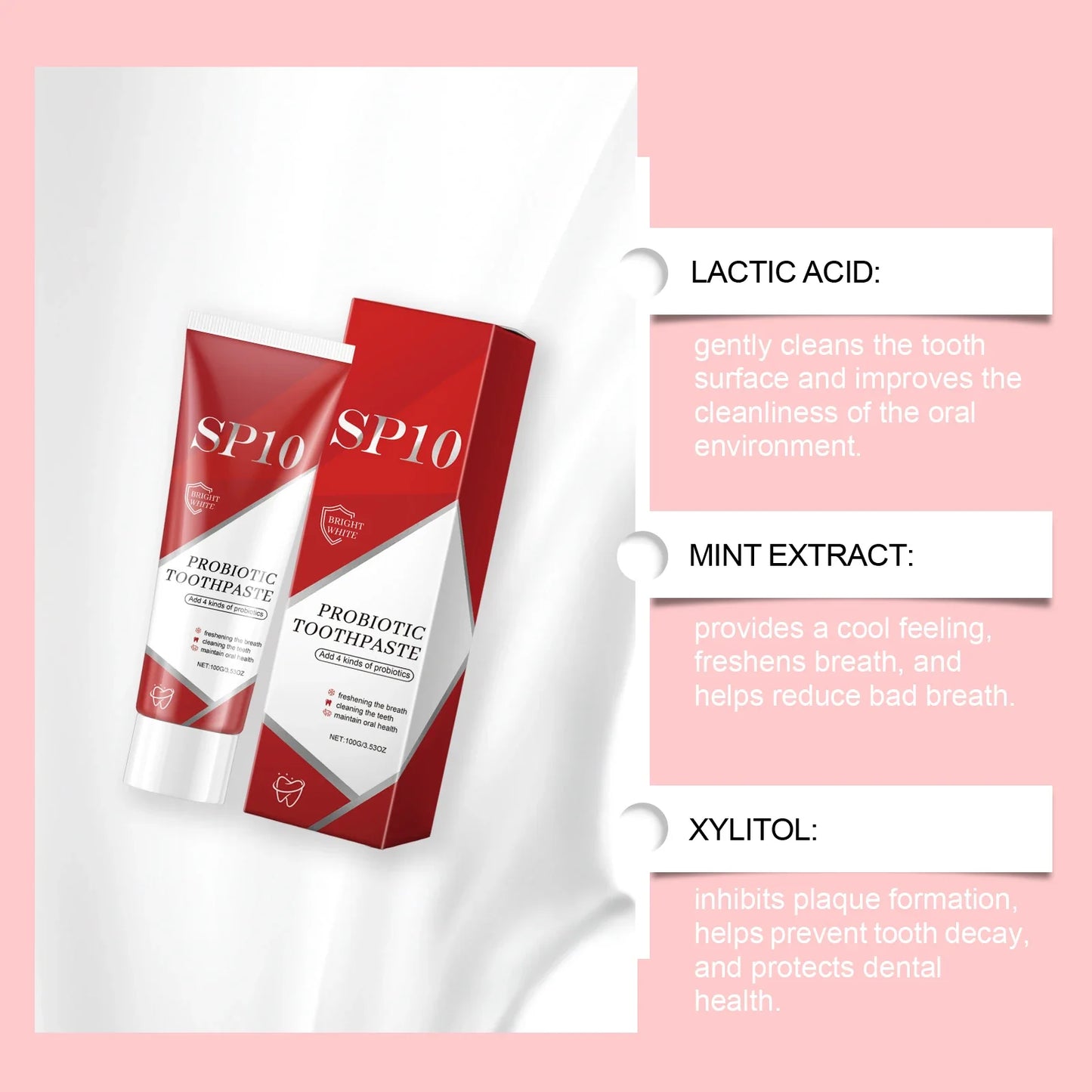 Brightening Mint Toothpaste – Whitens & Freshens Daily