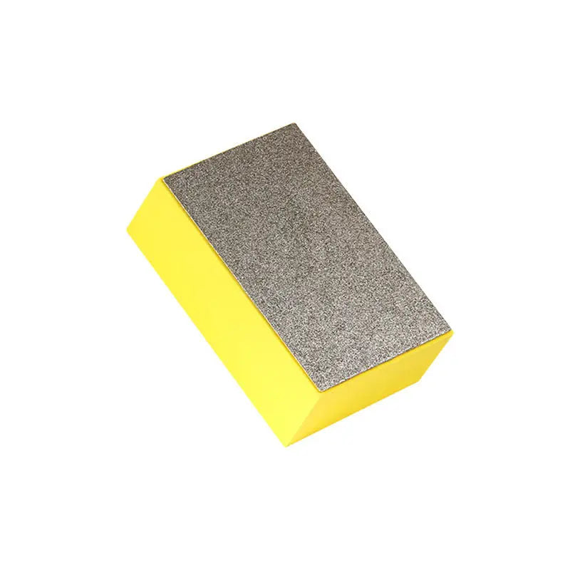 60/100/200/400# Diamond Hand Polishing Pads Tile Glass Abrasive Grinding Block Pad Stone Abrasive Sanding Disc Polisher Tool Peaceful Pleasures Health and Wellness Yellow 60 Other