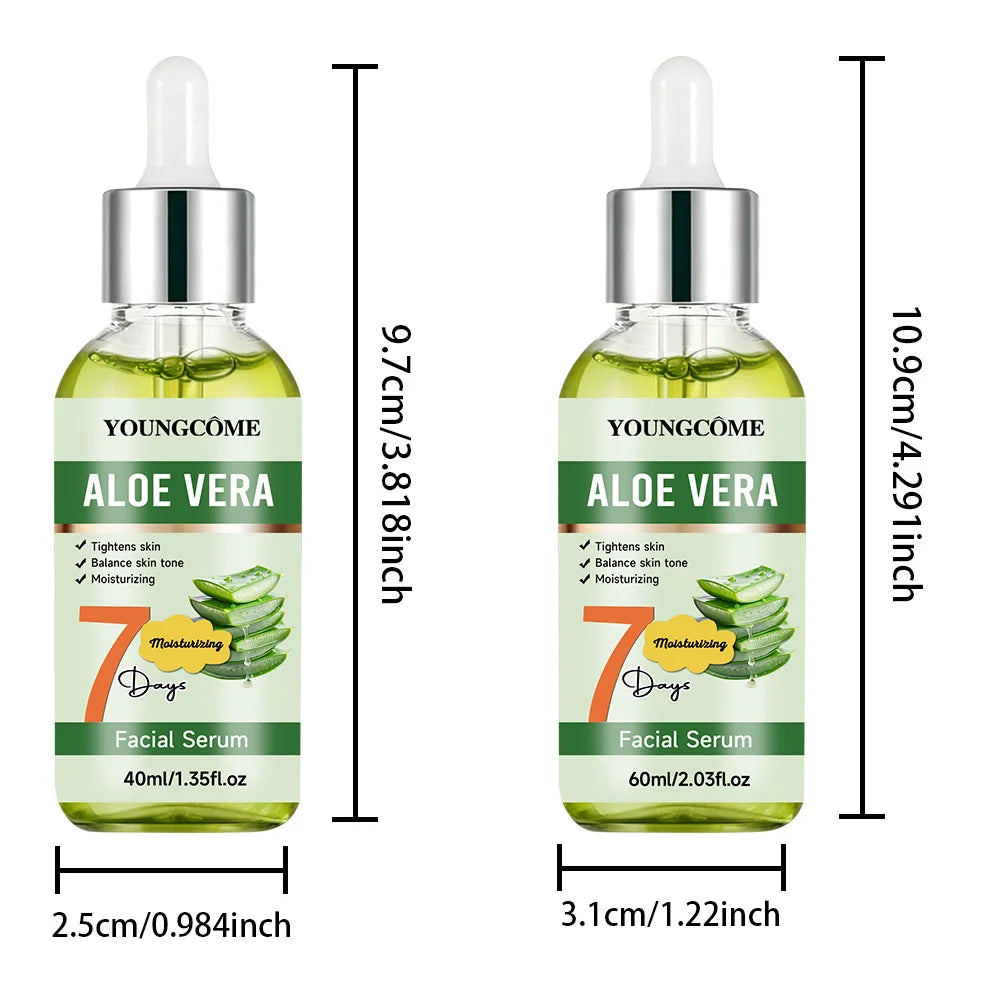 YOUNGCOME Aloe Vera Anti-Aging Face Serum | Dark Spot & Brightening Face Serum Peaceful Pleasures Health and Wellness 40ML