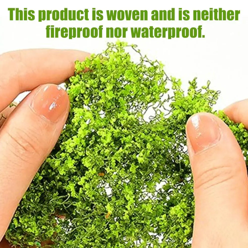 Simulation Miniature Cotton Thread Vine Leaves Model Materials Diy Micro Landscape Wall Plants Layout Accessory Diorama Kits Peaceful Pleasures Health and Wellness