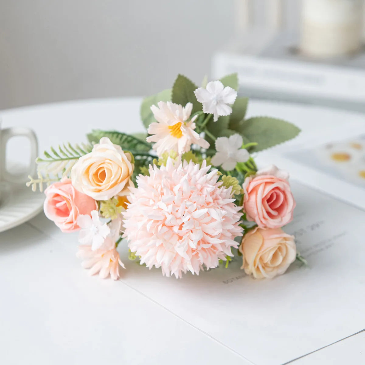 Artificial Silk Roses & Chrysanthemums – Wedding & Home Décor