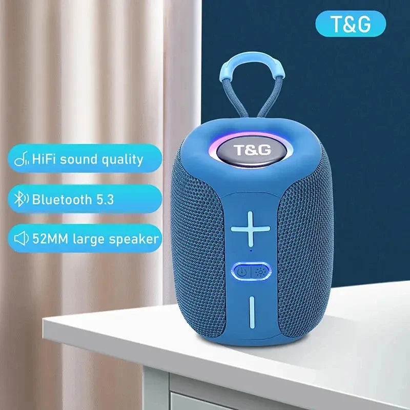 T&G TG658 Portable Bluetooth 5.3 Speaker | FM, TWS & LED