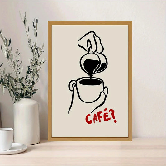 Creative Essence Chic Coffee Cup Wall Art Prints Canvas Painting Poster Picture For Living DiningRoom Home Decor Peaceful Pleasures Health and Wellness
