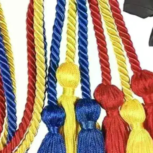 170cm Graduation Honor Cord Double Tassel Rope – DIY Trim Tassel Honor Cord Peaceful Pleasures Health and Wellness