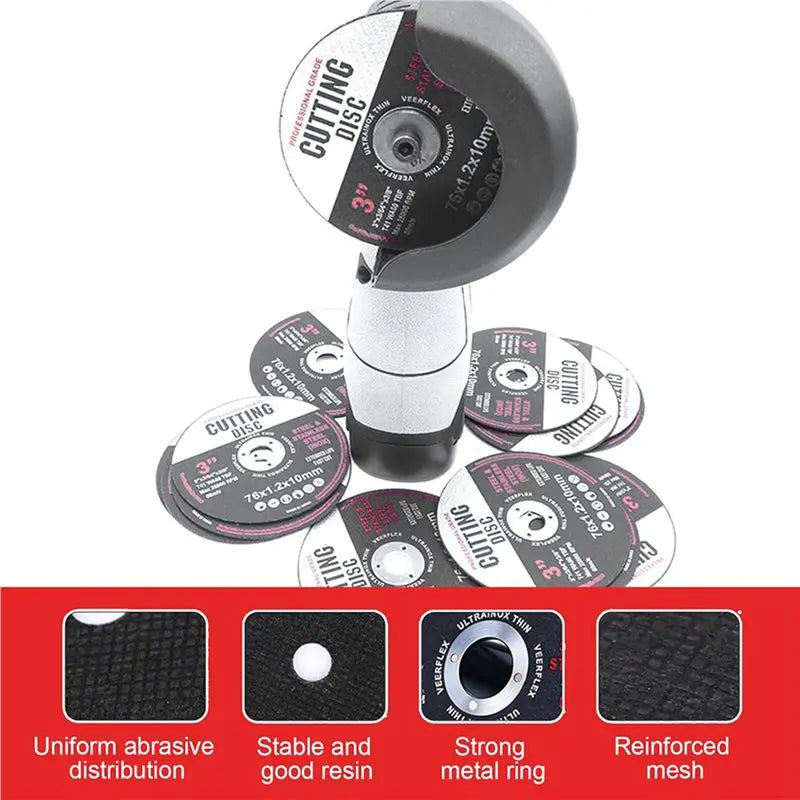 A36T-24Pack Cutting Discs, Cutting Disc 76 Mm, Cutting Disc 76 Mm Wood And Metal, Serrated Disc 76 Mm Peaceful Pleasures Health and Wellness