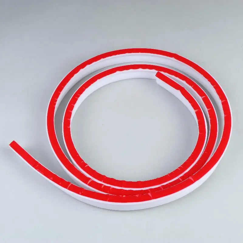 New 1pcs 1/2M Bathroom Shower Water Stopper Dam Barrier Seal Strip PVC Self-adhesive Practical Accessories Peaceful Pleasures Health and Wellness