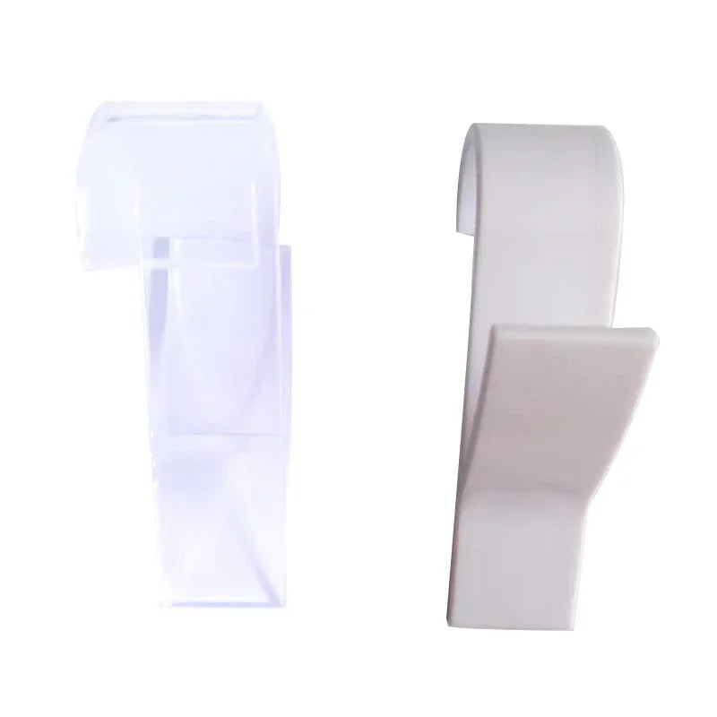 Radiator Towel Hanger Hooks – Clip-On PS Plastic Storage Hooks (1–5 pcs)