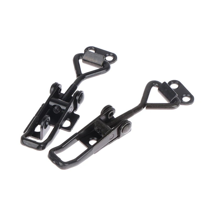 Black Toggle Clamp Latch | Cabinet Box Door Hasp Lock 100KG