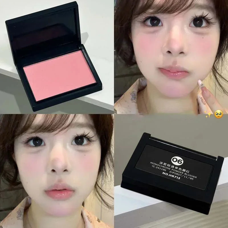 Sweet Orange Matte Powder Blush | Nude Peach Cheek Contour