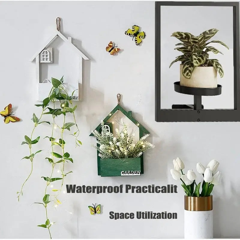 Metal Photo Frame Wall Planter | Wall Mounted Succulent Holder