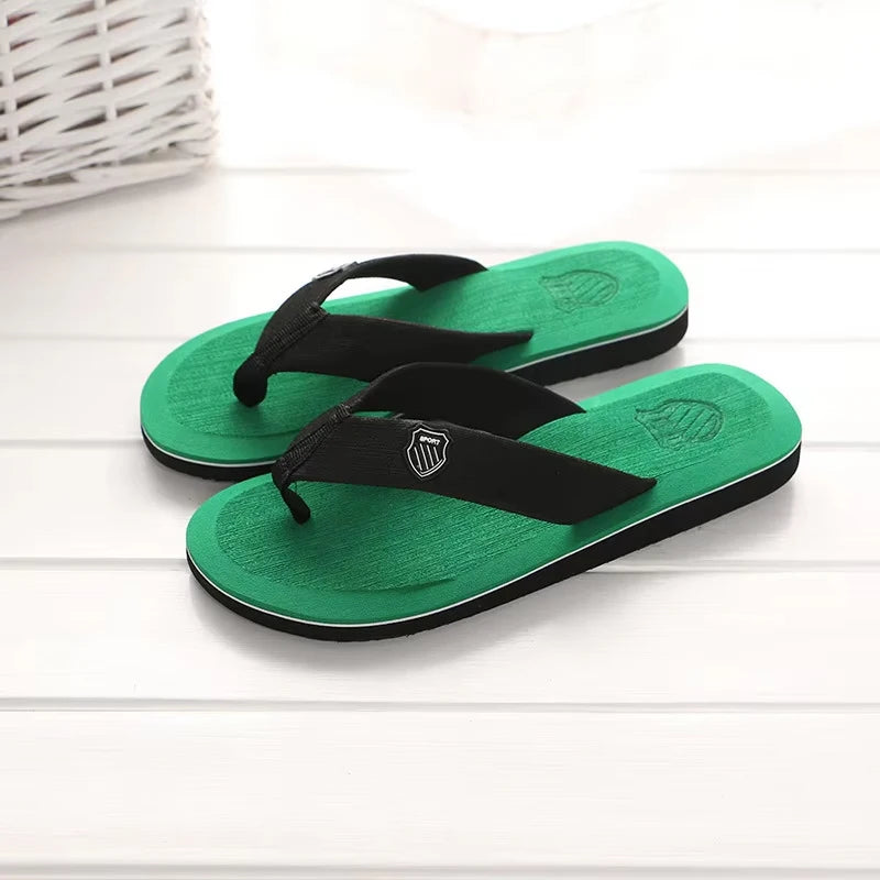 Men's Non-Slip EVA Flip Flops – Lightweight Beach Sandals