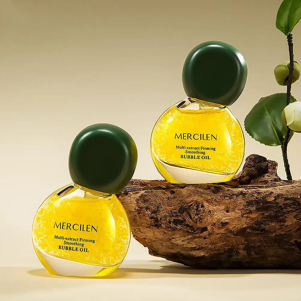30ml Facial Supplements Skin Active Anti Aging Multi Premium Smoothing Bubble Oil Essence Elastic Delicate Face Serum Skincare Peaceful Pleasures Health and Wellness