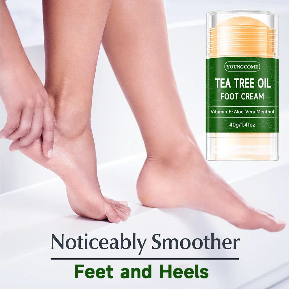Tea Tree Oil Foot Cream – Moisturizing Foot & Hand Care 40g