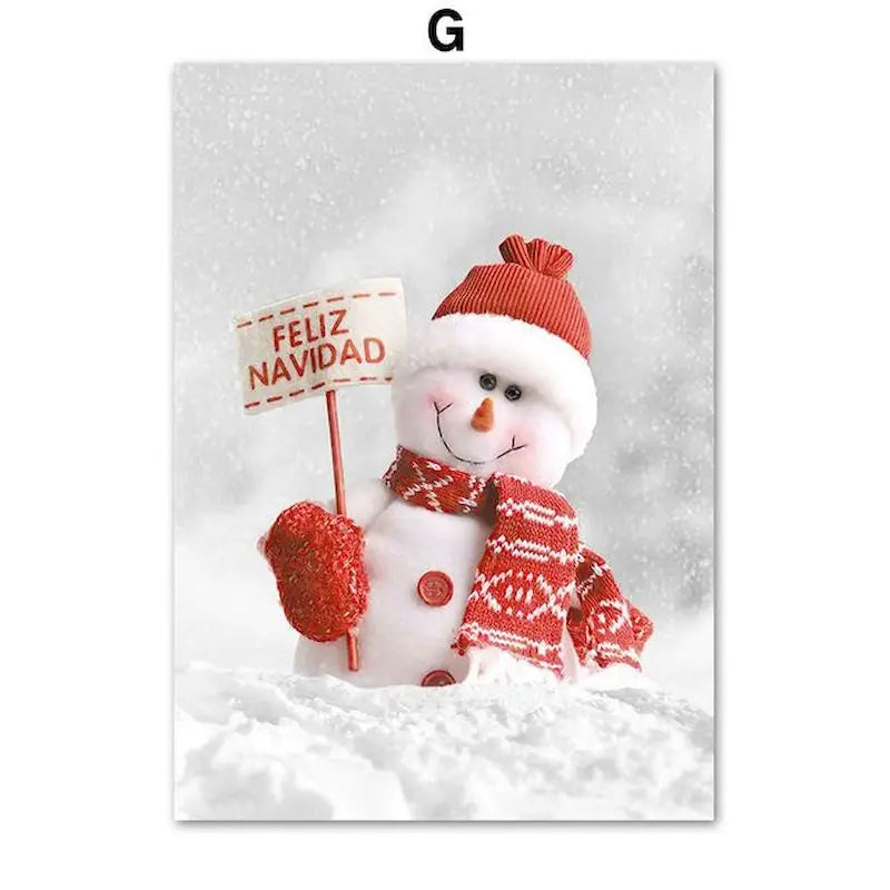 GATYZTORY 40×50cm Red House Winter Landscape Paint by Numbers Kit