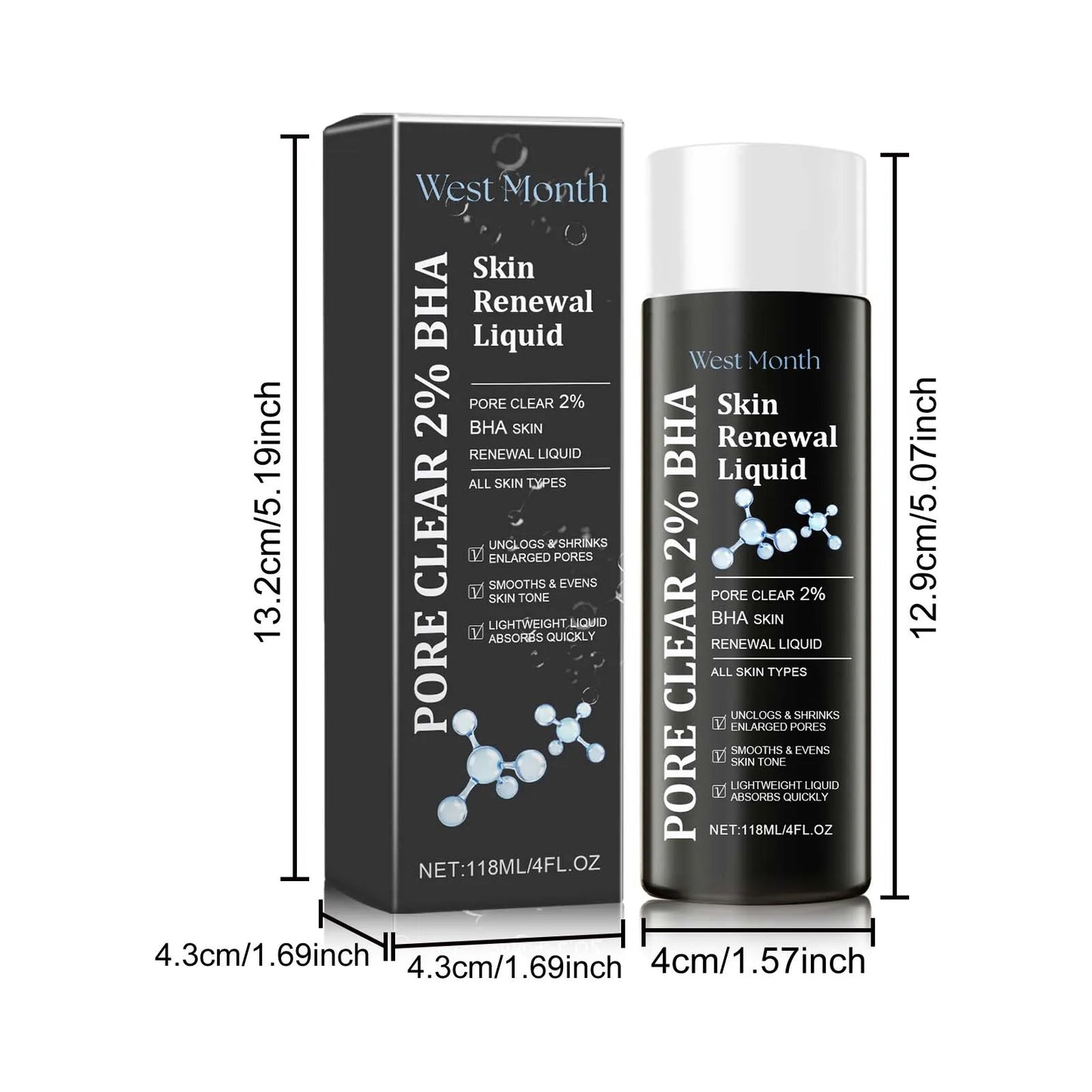 2% BHA Salicylic Acid Serum – Clear Pores & Fade Dark Spots