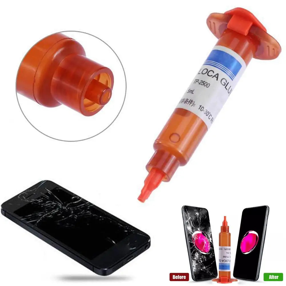 UV Optical Clear Adhesive TP-2500 – Phone Screen Repair Glue