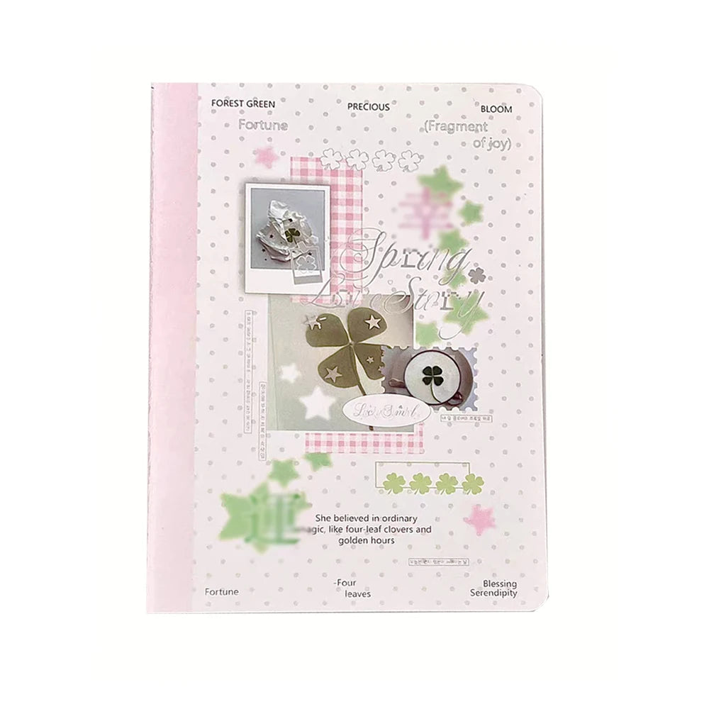 Clover Story Series A5 Car Notebook Appearance Ins Fresh Student