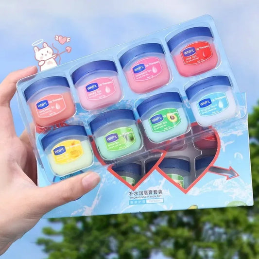 Moisturizing Lip Balm Set for Nourished Lips Peaceful Pleasures Health and Wellness 8pcs