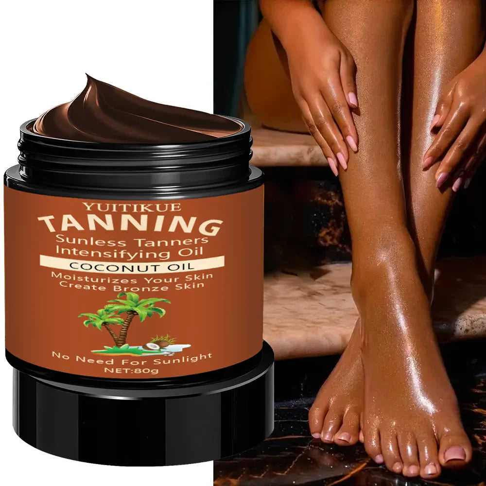 YUITIKUE Sunless Self Tanning Cream – Natural Bronzer 80g