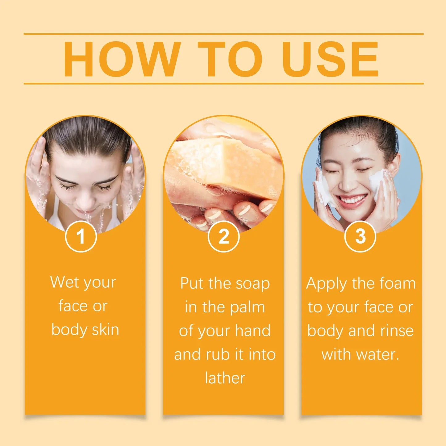 Lemon Ginger Brightening Soap – Exfoliate & Deep Clean 100g