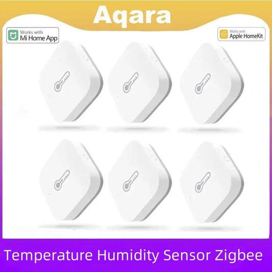 Aqara Temperature Humidity Sensor Zigbee Smart Air Pressure Humidity Sensor Environment Smart Control for Xiaomi Mi Hom Homekit Peaceful Pleasures Health and Wellness