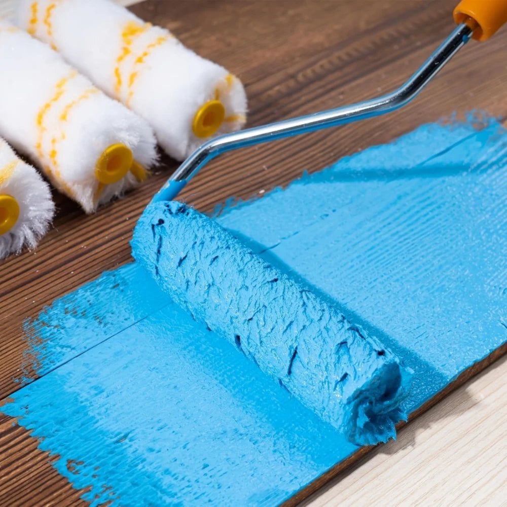 10Pcs Paint Roller Brush Dense Bristles Latex Paint Roller Brush Tools For Painting Home Wall Cabinets Doors Fences Ceilings Peaceful Pleasures Health and Wellness